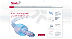 Desktop Screenshot of ambu.co.uk