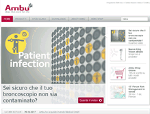Tablet Screenshot of ambu.it